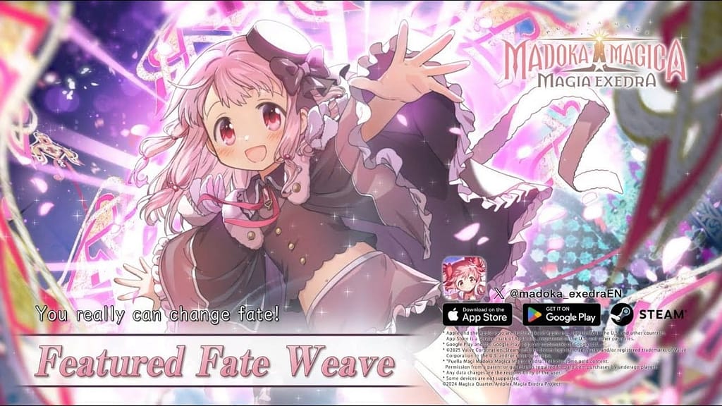 Puella Magi Madoka Magica Magia Exedra – ¡Ui Tamaki está aquí y los Hilos del Destino ahora son tuyos!