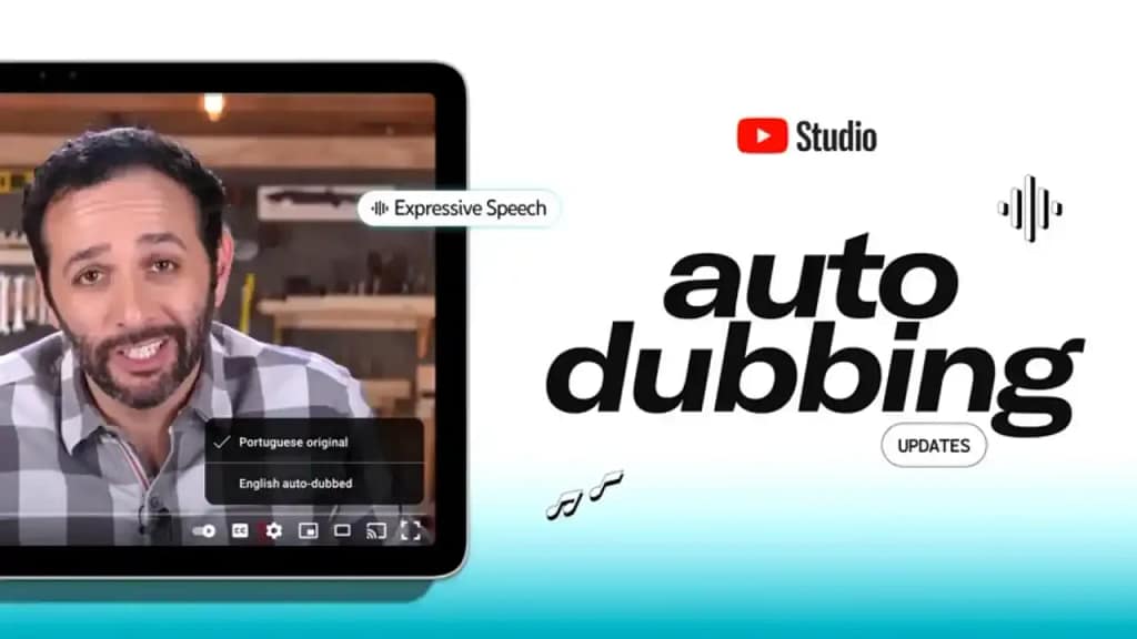 La función de audio multilingüe de YouTube para doblar videos se implementa para todos los creadores