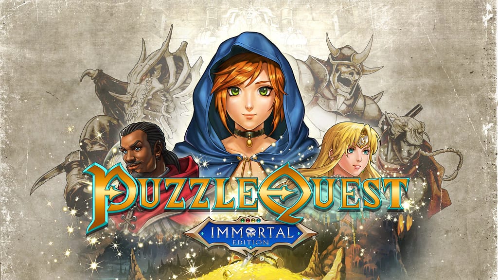 505 GAMES celebra el regreso del clásico Match 3 con Puzzle Quest: Immortal Edition