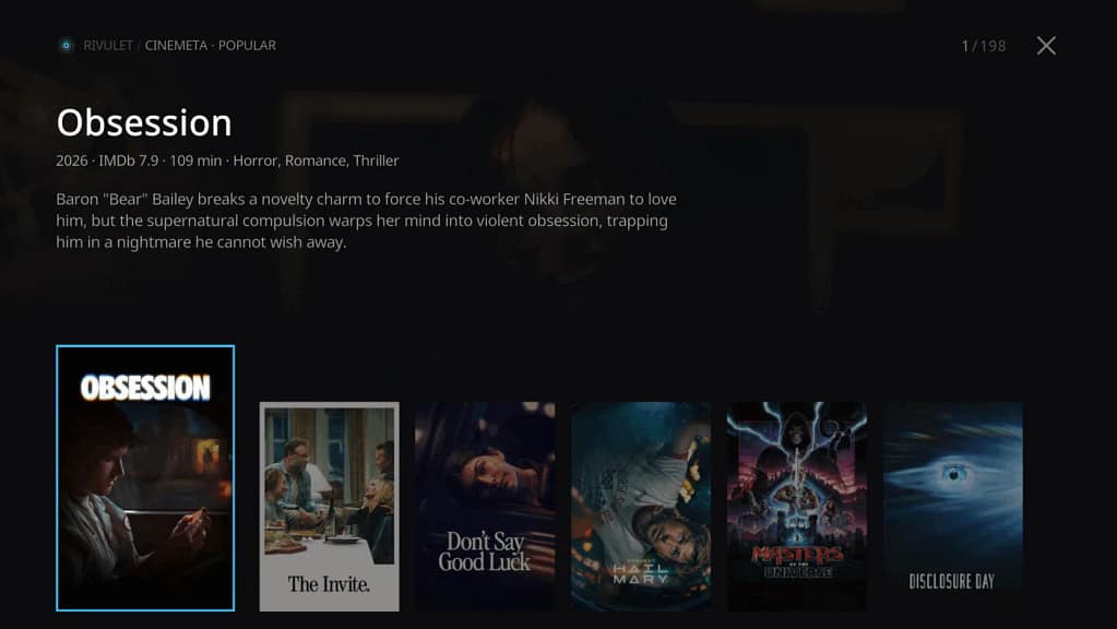 Rivulet para Kodi: la integración que conecta Stremio en una sola interfaz y llega con actualización