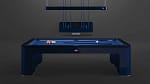 Bugatti presenta su mesa de billar para yates: tecnología que compensa el balanceo del mar