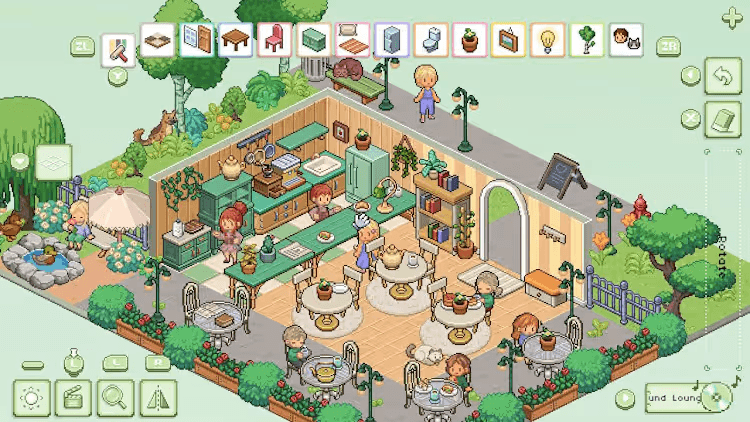 Pocket Nook – un acogedor interiorista de pixel-art – ¡llega a Nintendo Switch!